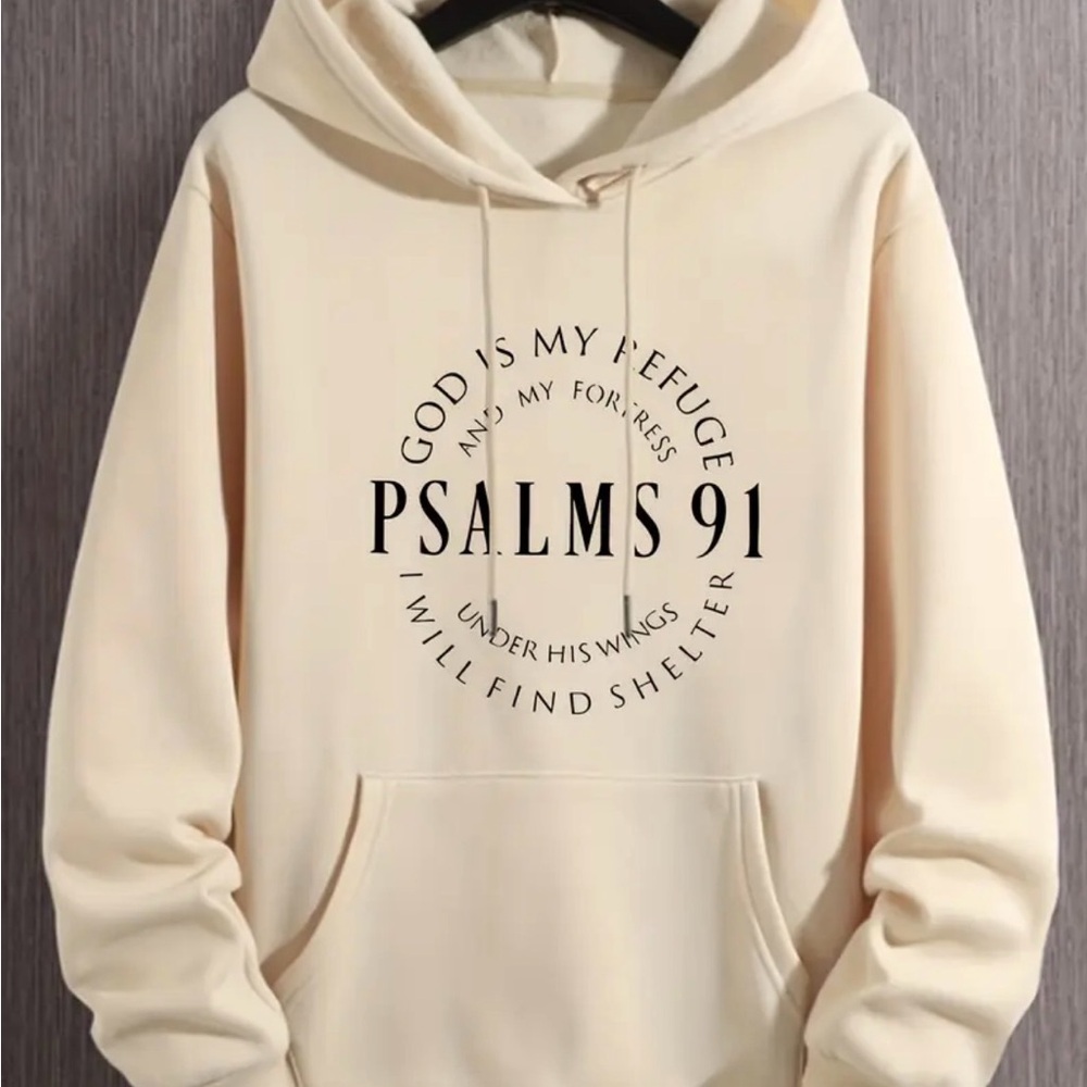 Psalms 91 Christian Hoodie – Faith & Protection Inspired Sweatshirt (Unisex)
